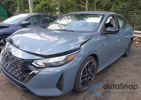 2024 Nissan Sentra Sr Xtronic Cvt из США, поврежденный, VIN 3N1AB8DV8RY284776